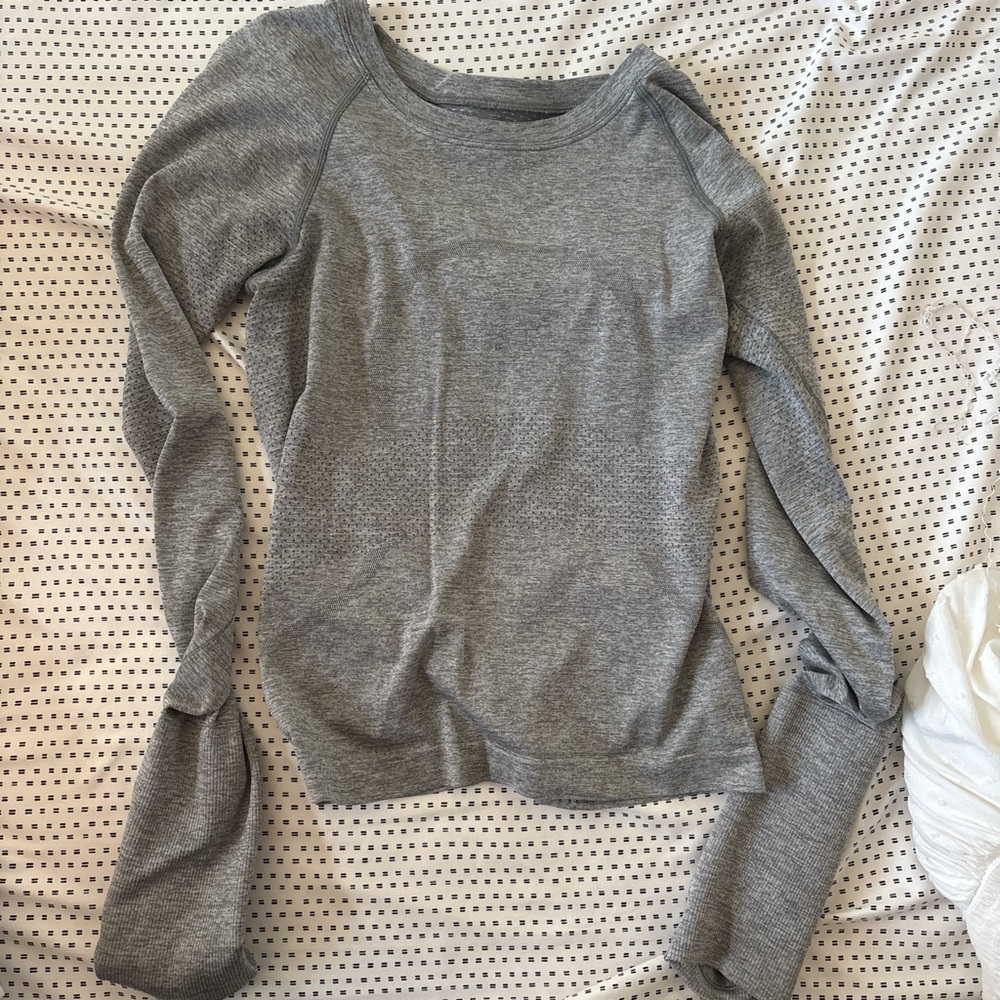 lululemon gray swiftly tech